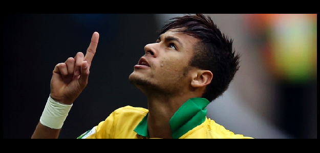Neymar en Brasil 2014