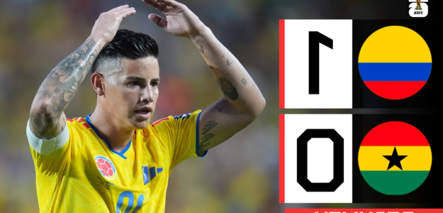 Colombia avanza a octavos con un gol tempranero ante Ghana
