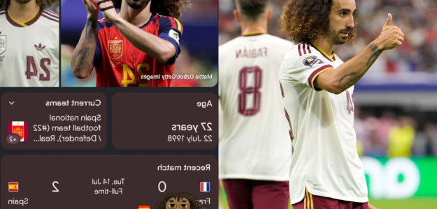 El divertido homenaje de Google a Marc Cucurella con un gato viral