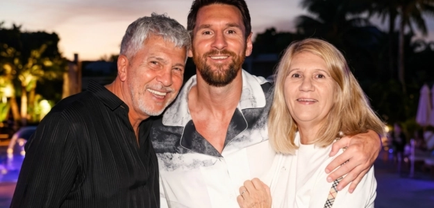 El emotivo reencuentro de Lionel Messi con su padre en Rosario