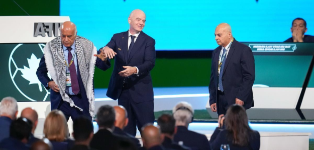 Gianni Infantino busca tercer mandato en la FIFA tras polémico intento de unión entre palestinos e israelíes
