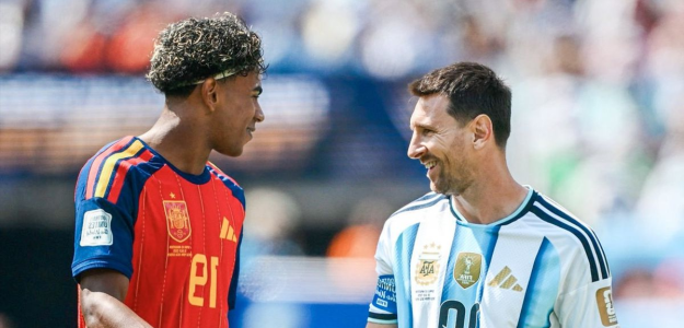 El emotivo encuentro entre la promesa española y el astro argentino: confesiones y complicidad