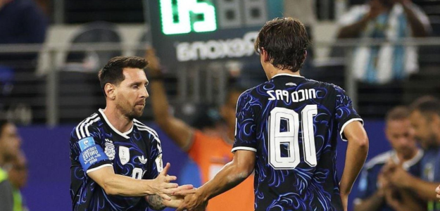 El conmovedor encuentro entre Lionel Messi y Nico Paz en el Mundial 2026