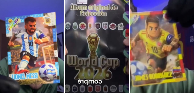 Influencer reveals alternative version of the 2026 World Cup album with surprises from Roblox.