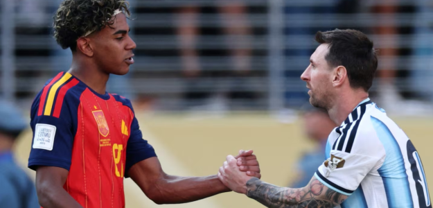 El emotivo encuentro entre Lamine Yamal y Lionel Messi tras la final del Mundial 2026