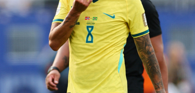 Bruno Guimarães, el doloroso recuerdo del penal fallado en la eliminación de Brasil
