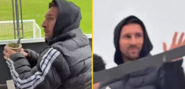 Leo Messi disfruta del fútbol argentino en su regreso a las canchas