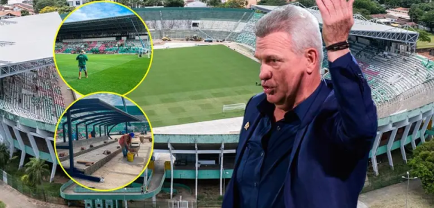 Estadio en Bolivia sin concluir para México vs. Bolivia