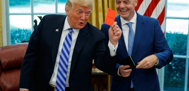 Donald Trump respalda a Gianni Infantino ante crisis en la FIFA
