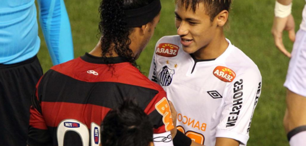 Ronaldinho respalda a Neymar para el Mundial con contundencia
