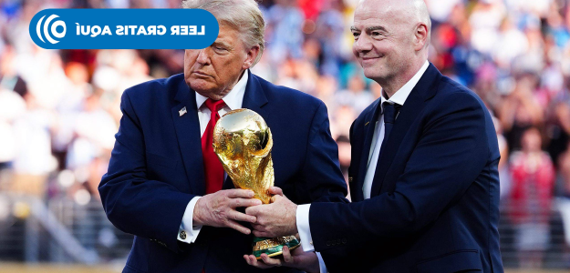 Donald Trump elogia a Gianni Infantino por el éxito del Mundial