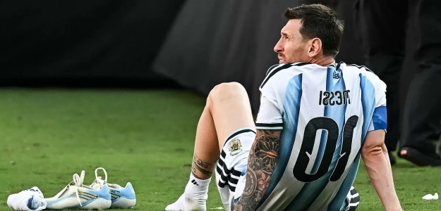 Leo Messi anuncia su retirada de la selección argentina