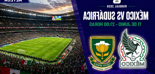 México vs. Sudáfrica: Pronóstico del partido inaugural del Mundial
