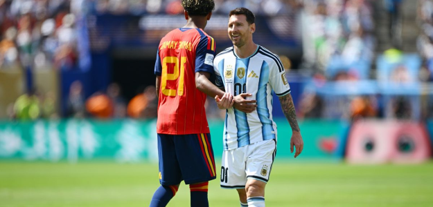 El particular cruce de Messi con el árbitro: la cámara revela detalles inéditos