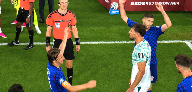 Croacia indignada por polémico gol anulado en la derrota ante Portugal