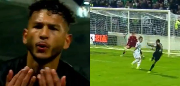 Dayro Moreno destaca con un golazo y doblete en la Liga BetPlay