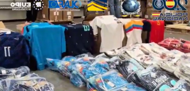 Operación policial desarticula red de falsificación de camisetas en España durante el Mundial 2026
