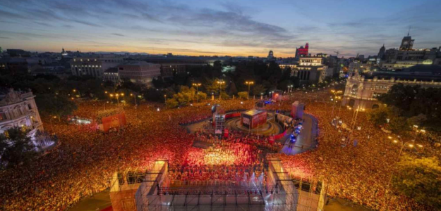 España celebra a lo grande su segunda estrella mundial