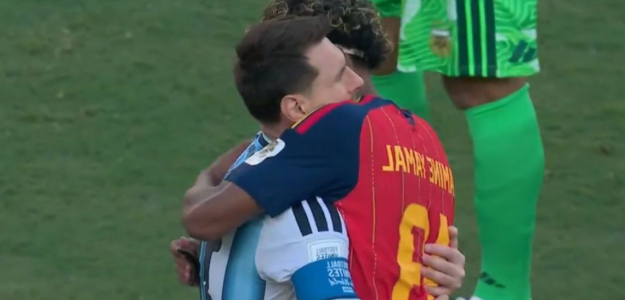 Lamine Yamal agradece a Lionel Messi en un emotivo encuentro tras la final del Mundial