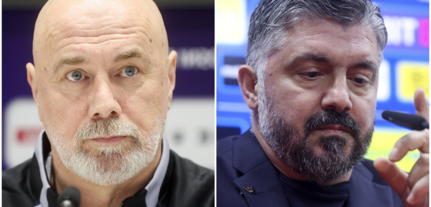 Inédita partida de póker entre Barbarez y Gattuso en la previa del duelo Bosnia vs Italia