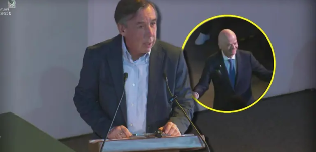 Emilio Azcárraga elogia la labor de Gianni Infantino en evento cultural sobre fútbol