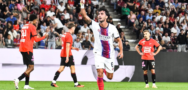 Ferran Torres brilla en su debut con el PSG ante el Rennes