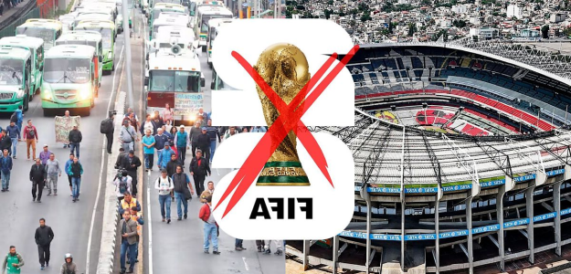 Huelga de transportes en CDMX amenaza operativos para el Mundial 2026