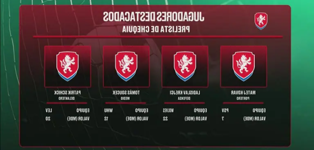 Chequia revela su lista de convocados para el Mundial 2026