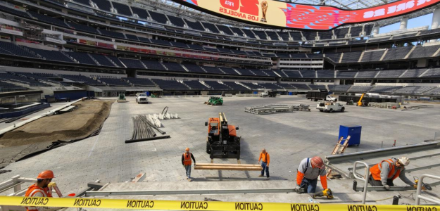 SoFi Stadium se prepara para recibir la Copa Mundial 2026