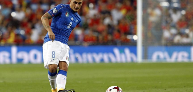 Italia pierde a Verratti y busca alternativas con Jorginho para la repesca al Mundial