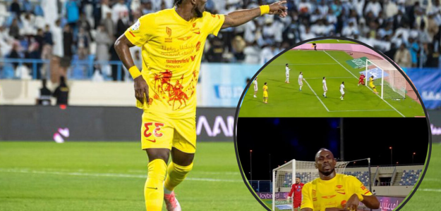 Julian Quiñones shines with a hat-trick in the Saudi Arabian League