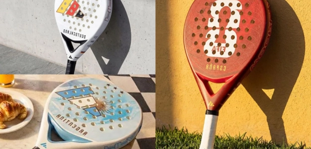 Adidas presenta palas de pádel 'futbolizadas' para el Mundial 2026