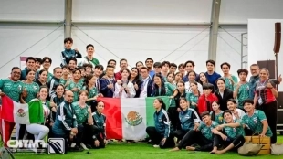 Escándalo en el Mundial de Poomsae: Selección Mexicana de Taekwondo viste playeras pirata de fútbol