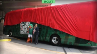 Presentación del Nuevo Autobús de la Selección Mexicana para el Mundial 2026