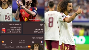 El divertido homenaje de Google a Marc Cucurella con un gato viral