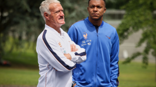 New Approach: The French selector examined the captain's moment.