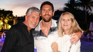 El emotivo reencuentro de Lionel Messi con su padre en Rosario