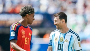 El emotivo encuentro entre la promesa española y el astro argentino: confesiones y complicidad