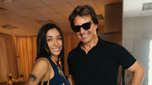 El emotivo encuentro de María Becerra y Tom Cruise en la final del Mundial 2026