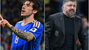 Gennaro Gattuso y Sandro Tonali: la historia detrás del dorsal '8'