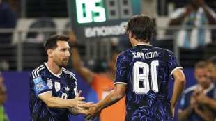 El conmovedor encuentro entre Lionel Messi y Nico Paz en el Mundial 2026