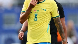 Bruno Guimarães, el doloroso recuerdo del penal fallado en la eliminación de Brasil
