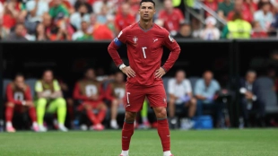 Cristiano Ronaldo suma diez partidos sin marcar en fases finales