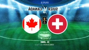 Suiza y Canadá se enfrentan en duelo crucial por el liderato del grupo B
