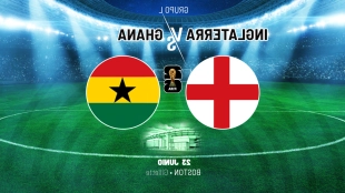 Inglaterra y Ghana se preparan para un nuevo desafío en el Mundial
