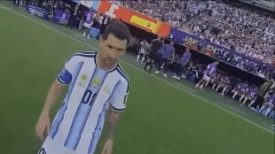 El inédito punto de vista del árbitro en la final del Mundial entre Argentina y España