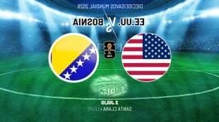 Estados Unidos vs Bosnia: Duelo decisivo en el Mundial con favoritismo para los americanos