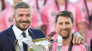 David Beckham respalda a Lionel Messi como favorito al Balón de Oro
