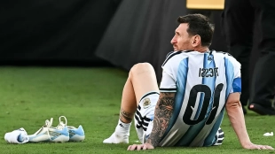 Leo Messi anuncia su retirada de la selección argentina