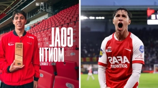 Mateo Chávez, el defensa mexicano que destaca en ataque: premiado por su gol en la Liga de Países Bajos